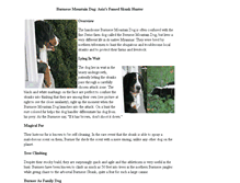 Tablet Screenshot of burmesemountaindog.org